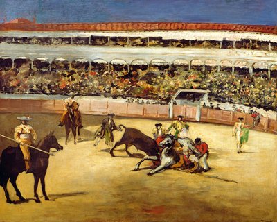 बुल फाइट, 1865 द्वारा एडोर्ड मैनेट